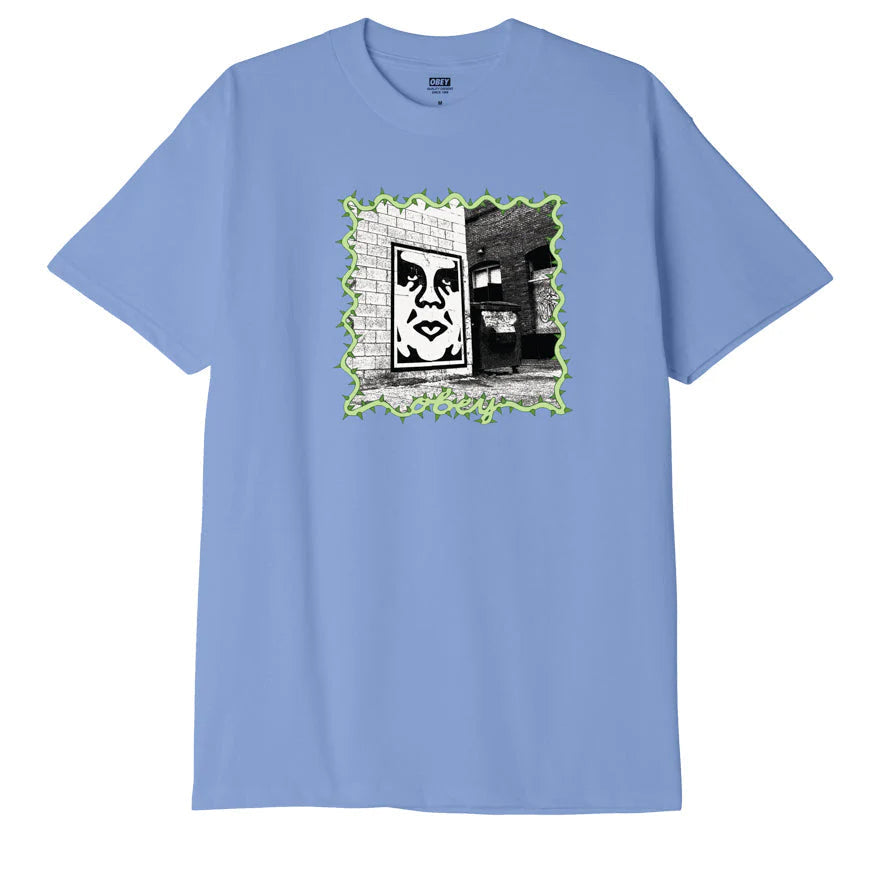 Obey T-shirt 'Vine Photo' - Violet numérique
