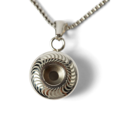 Pendentif 'Classic' HUF x Spitfire - Argent