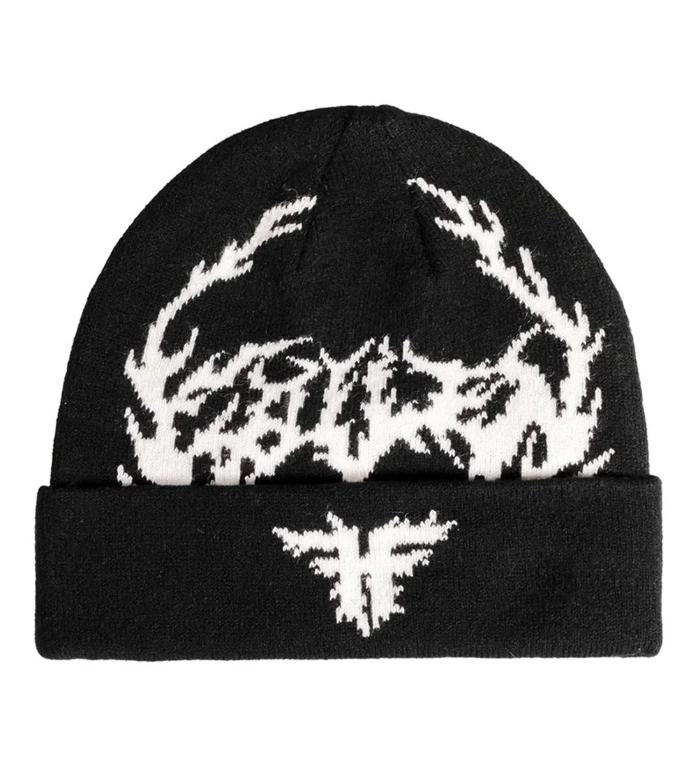 Fallen 'Iron' Beanie - Black/White