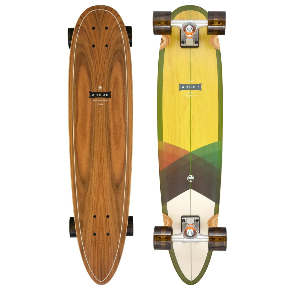 Planche à roulettes complète Arbor 'Breach Foundation' Pintail - Multi