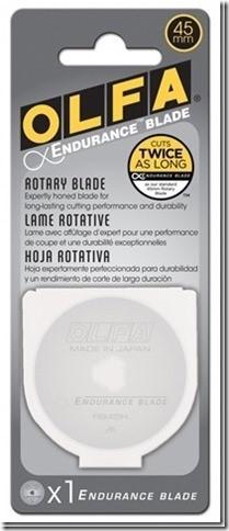 Lame rotative Olfa Endurance 45mm 1 lame
