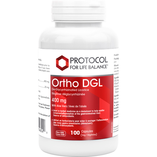Ortho DGL Réglisse Déglycyrrhizinée 400mg