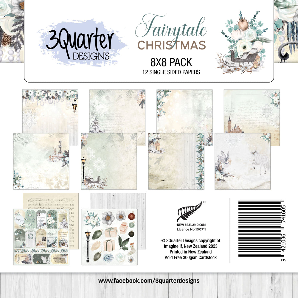 Pack de Noël Féérique 8x8
