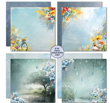 3Quarter Designs Tomorrow's Rainbow 8x8 Paper Pack