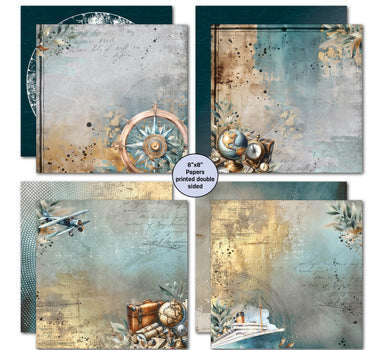 3Quarter Designs Adventures Return 8x8 Paper Pack