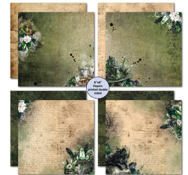 3Quarter Designs Earth Witch 8x8 Paper Pack