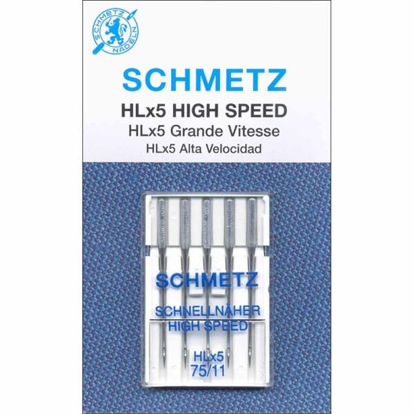 SCHMETZ #1841 HLx5 Quilters’ Machine Needles Carded – 75/11 – 5 count — Cottage Quilting Ltd.