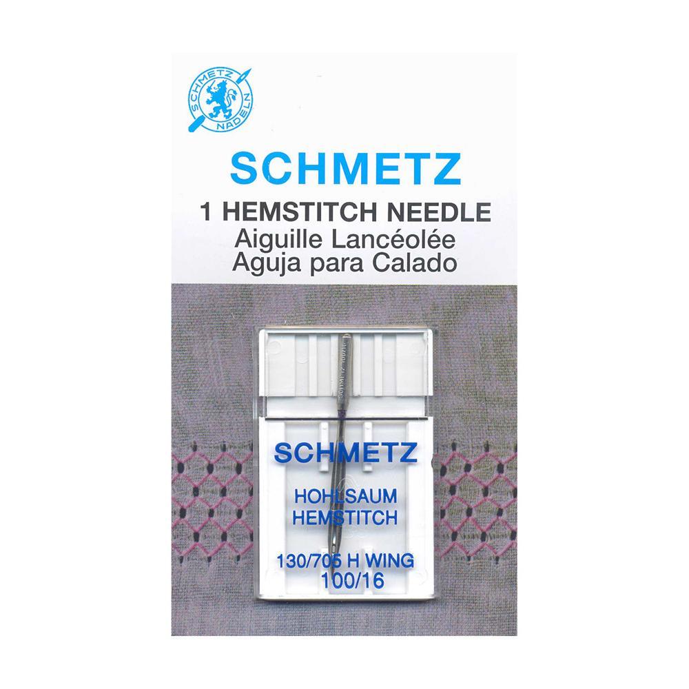 Schmetz #1772 Hemstitch / Wing Machine Needle Size 100/16 1ct — Cottage Quilting Ltd.