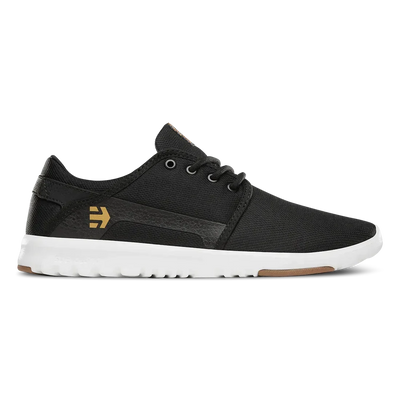 Etnies 'Scout' Shoes - Black/White/Gum