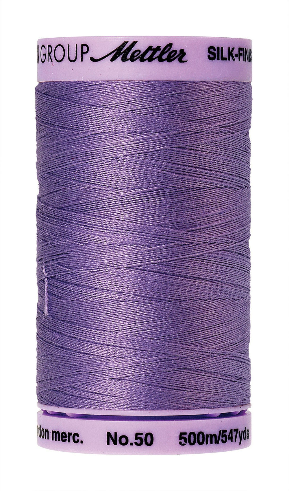 Mettler  Silk-Finish 50wt Solid Cotton Thread 547yd/500M English Lavender — Cottage Quilting Ltd.