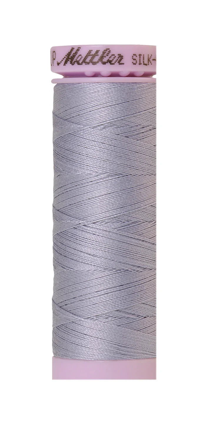 Mettler  Silk-Finish 50wt Solid Cotton Thread 164yd/150M Cosmic Sky — Cottage Quilting Ltd.
