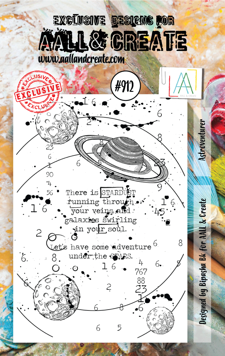 AALL et Create Set de tampons - 912 - Astroventurer