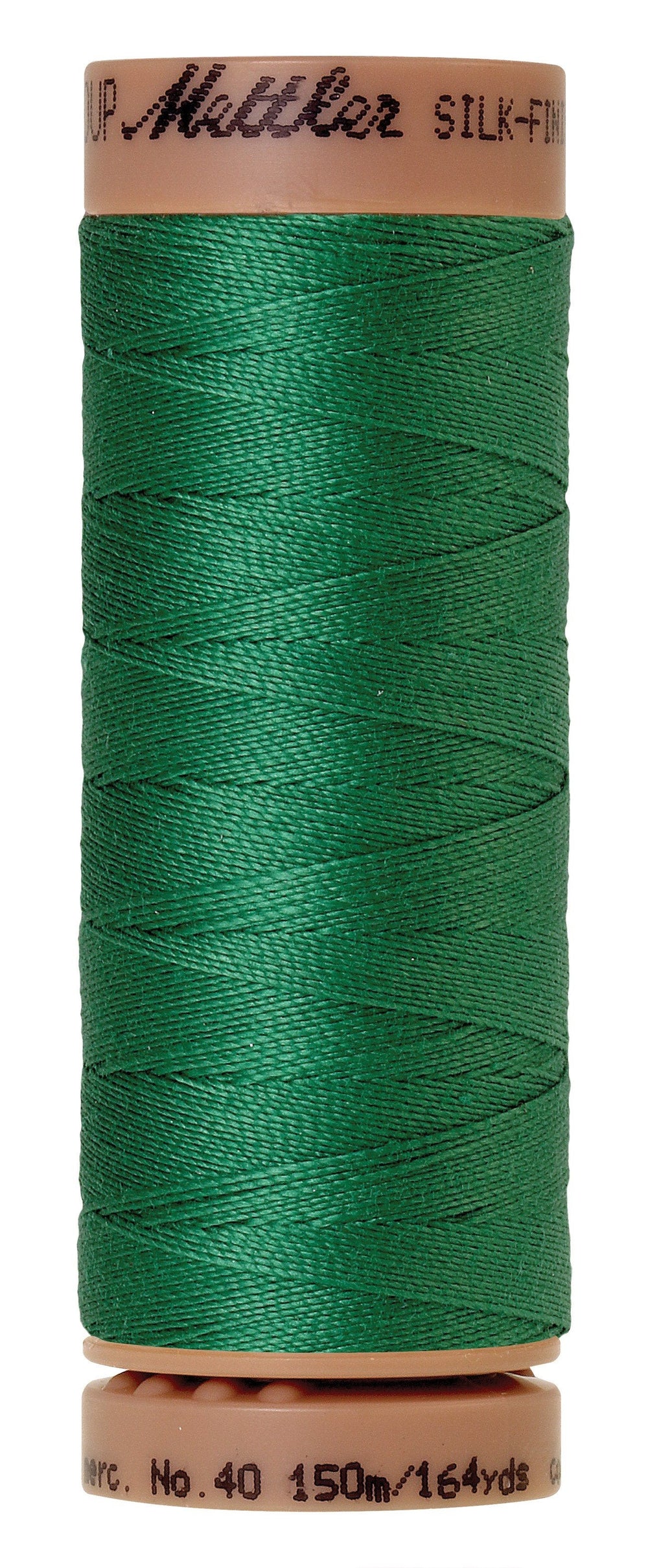 Mettler Silk-Finish 40wt Solid Cotton Thread 164yd/150M Kelley — Cottage Quilting Ltd.