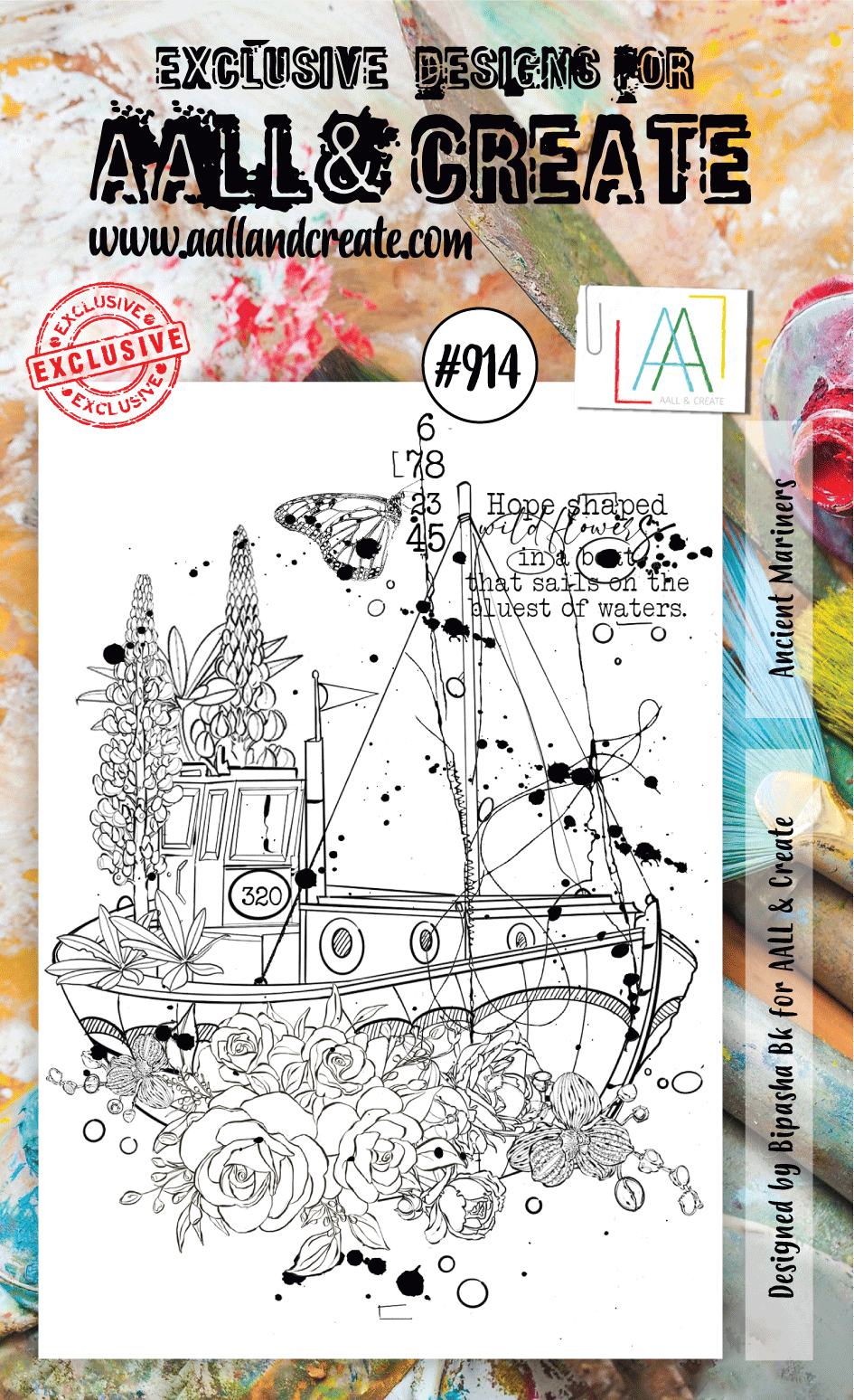 Jeu de tampons AALL and Create -914 - Anciens marins