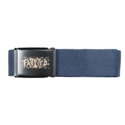 Frosted Skateboards 'Web' Belt - Navy/Black