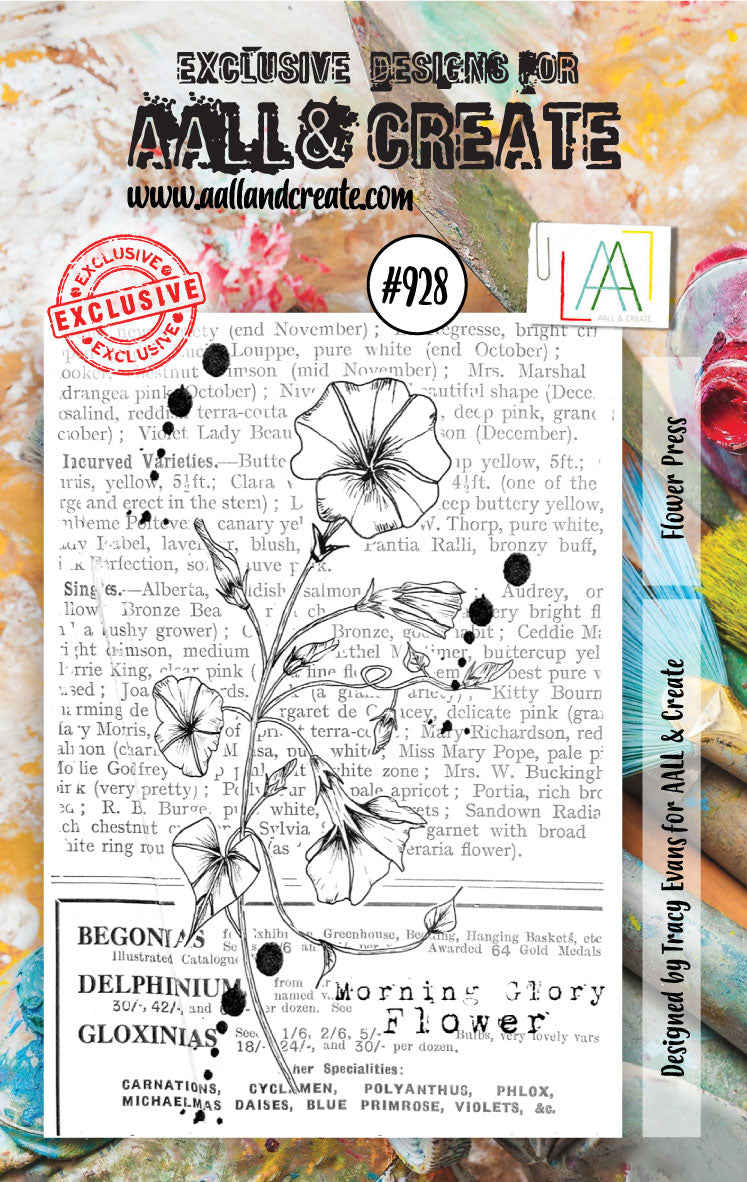 AALL et Create Set de tampons - 928 - Presse à fleurs
