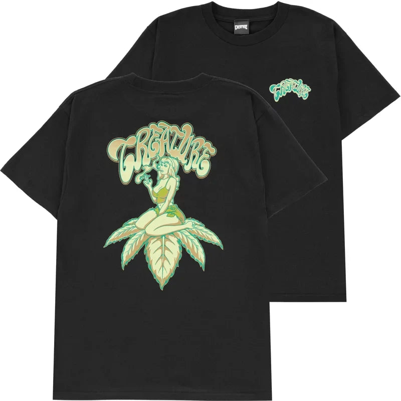 T-shirt 'Top Shelf' Creature - Noir