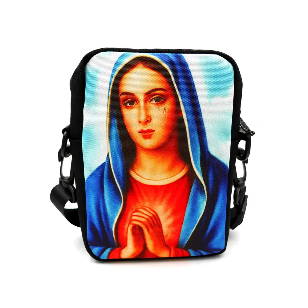 Slushcult x LTF 'Virgin Mary' Side bag - Multi
