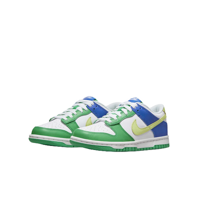 Nike 'Dunk Low' Shoes - Stadium Green/Game Royal (GS)