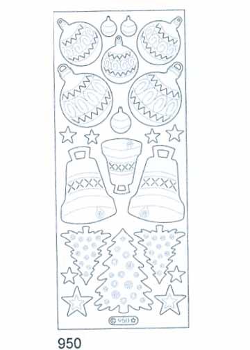 Autocollants décoratifs - Noël