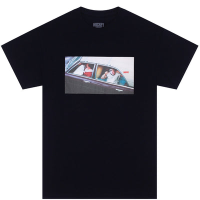 T-shirt 'Fan du hockey' pour enfant - Noir