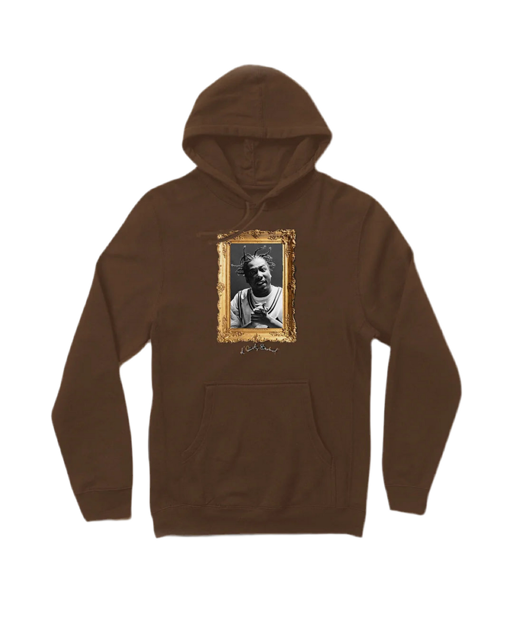Color Bars x Ol’ Dirty Bastard 'Portrait' Hoodie - Brown