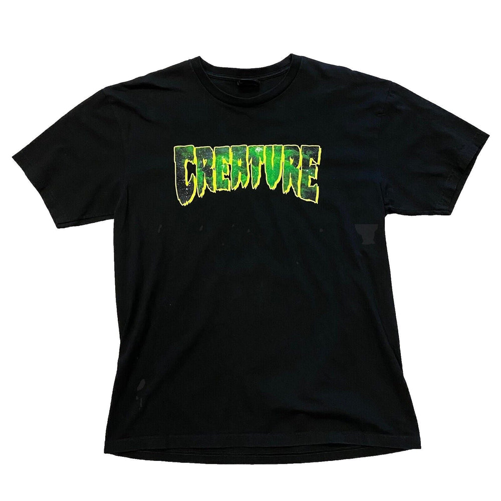 T-shirt 'Space Logo' Creature - Noir