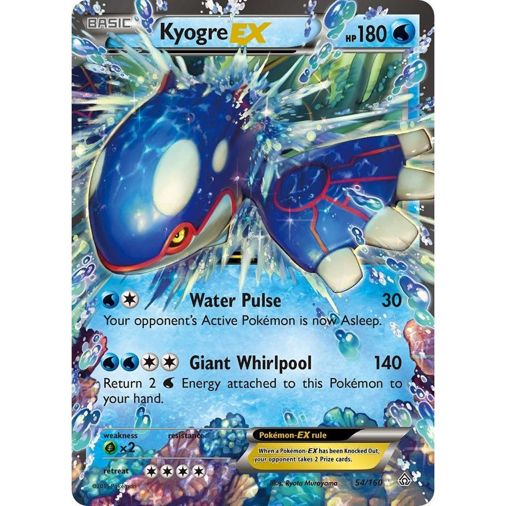 Kyogre EX (54/160) (PRC)