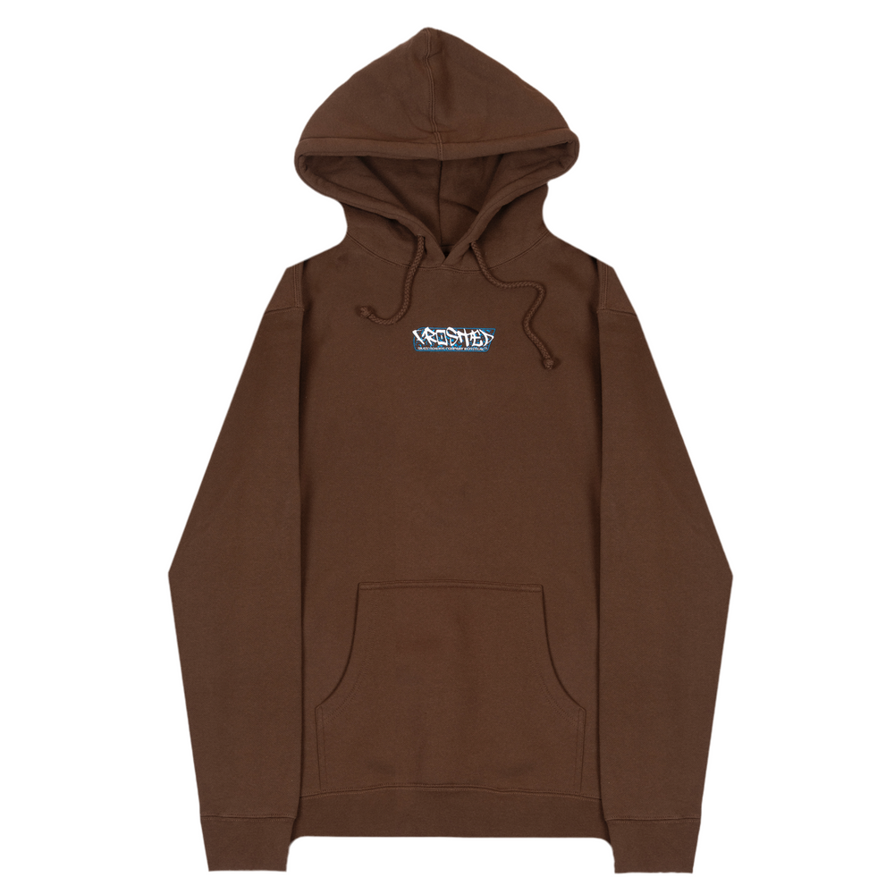 Frosted Skateboards 'Sandbox Logo' Hoodie - Brown