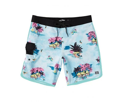 Billabong '73 Line Up Pro' Shorts de bain - Menthe