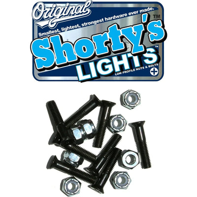 Quincaillerie Phillips 'Lights' de Shorty’s - Noir (7/8 po)