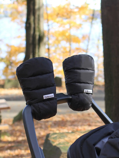 Warmmuffs | 7am Enfant | Peluche Noire