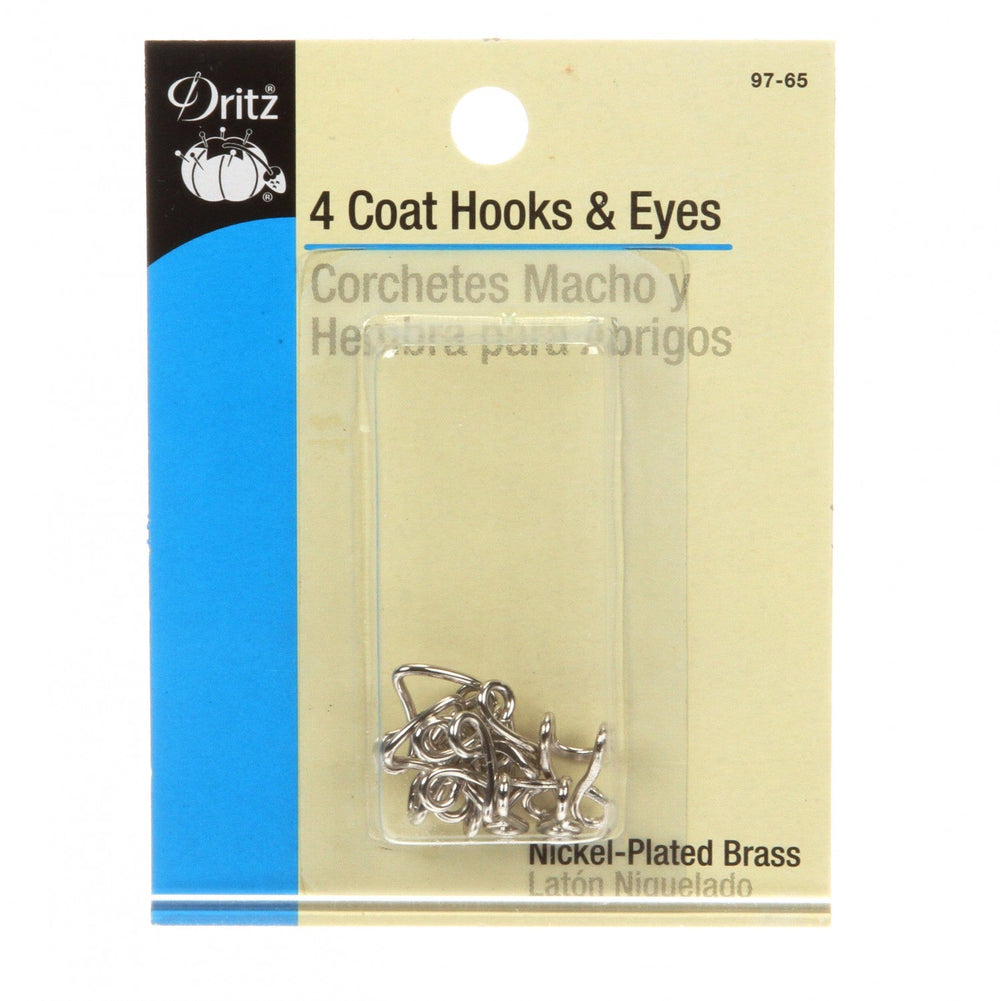 Dritz Coat Hook & Eye - 3/8in — Cottage Quilting Ltd.