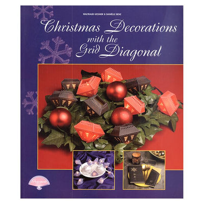 Livre Pergamano Décorations de Noël avec Grille Diagonale