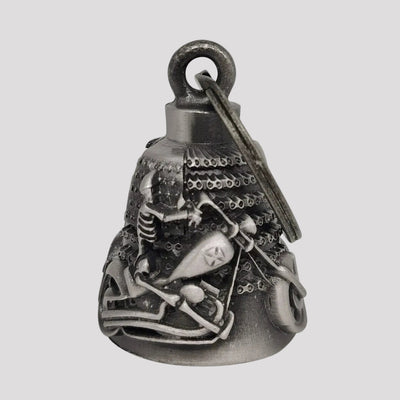 Clochette Gardienne pour Moto avec Crâne