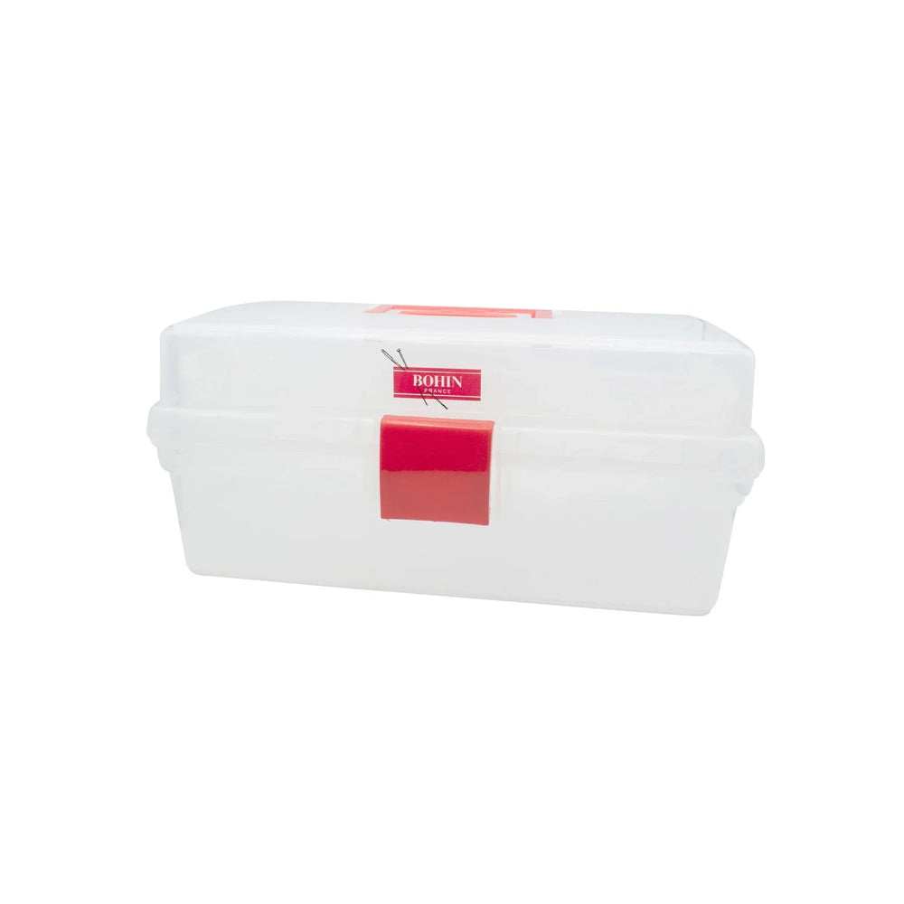 Bohin Clear Plastic Sewing Box — Cottage Quilting Ltd.