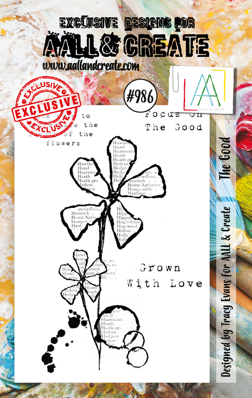 AALL et Create Set de tampons A7 - #986 - The Good