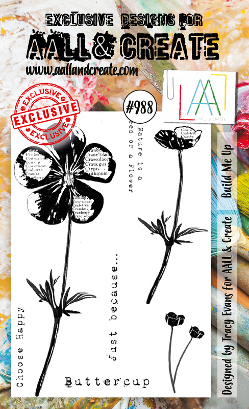 AALL et Create Set de tampons A6 - #988 - Build Me Up