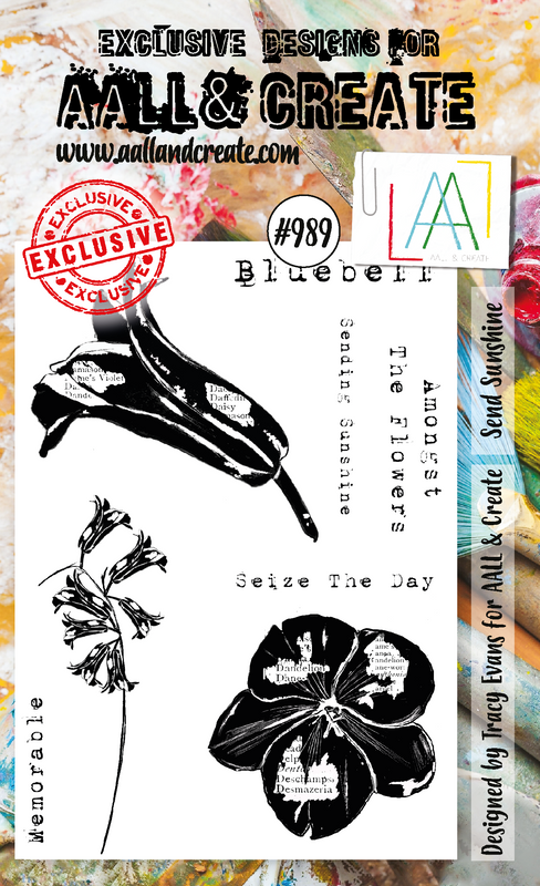 AALL and Create Lot de Tampons A6 - #989 - Send Sunshine