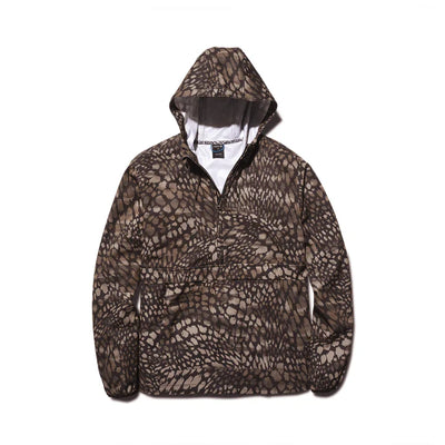 Veste coupe-vent anorak 'Complex' de Stance - Vert foncé