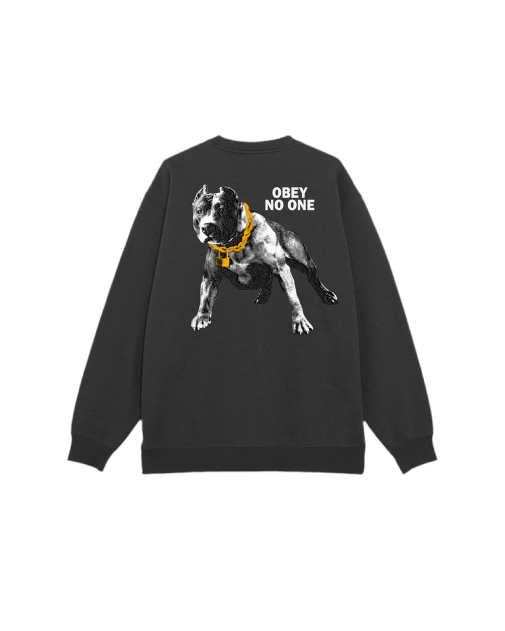 Obey 'No one' Sweatshirt - Black