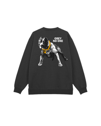 Obey 'No one' Sweatshirt - Black