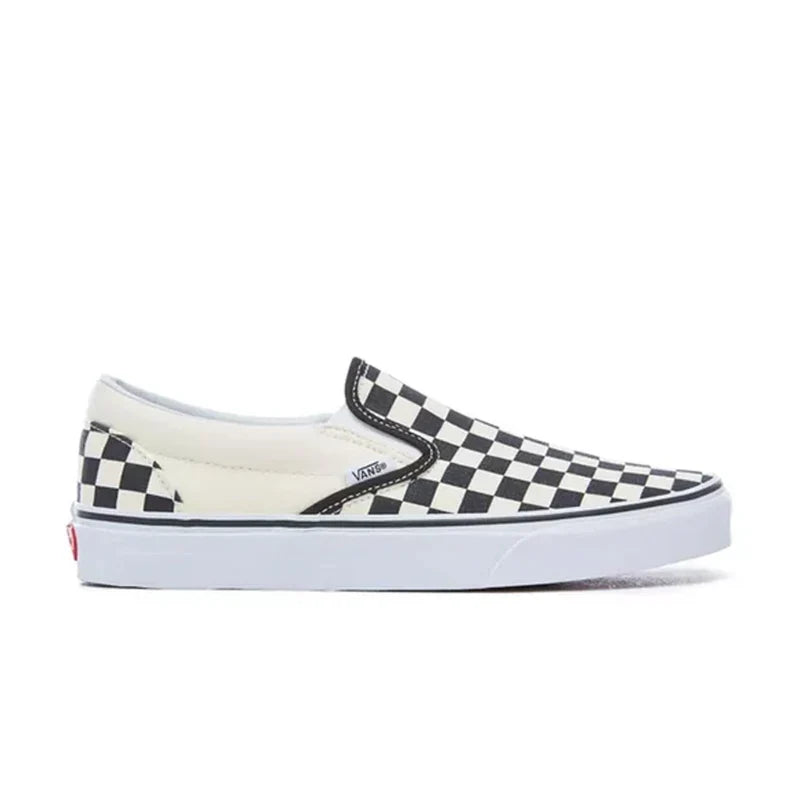 Vans 'Classic Slip-On' Shoes - Black/White Checkerboard