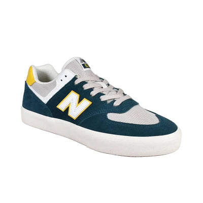 Chaussures New Balance Numeric '574 Vulc' - Bleu/Jaune