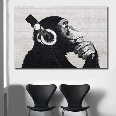 Art Mural Minimaliste Moderne sur Toile – Peinture Décorative pour Salon, Décoration Contemporaine Sans Cadre
