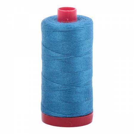 Aurifil Thread #1125 Solid Medium Teal — Cottage Quilting Ltd.