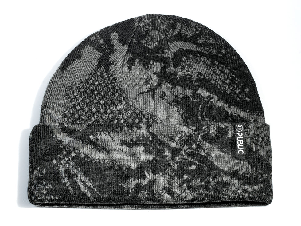 Tuque Research de Public Snowboards - Noir