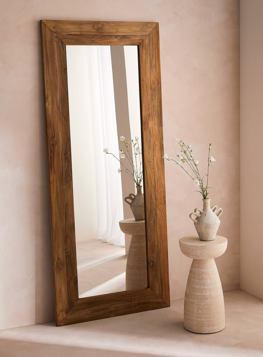 Recycled Teak Mirror
