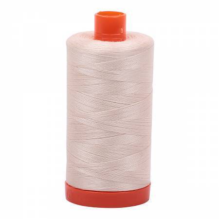 Aurifil Thread #2000 Solid Light Sand — Cottage Quilting Ltd.
