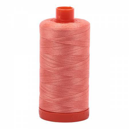 Aurifil Thread #2220 Solid Light Salmon — Cottage Quilting Ltd.